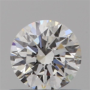 Picture of Natural Diamond 0.51 Carats, Round with Excellent Cut, F Color, VS1 Clarity and Certified by GIA