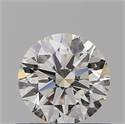 Natural Diamond 0.50 Carats, Round with Excellent Cut, I Color, VS2 Clarity and Certified by GIA