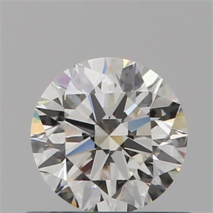 Picture of Natural Diamond 0.50 Carats, Round with Excellent Cut, I Color, VS2 Clarity and Certified by GIA