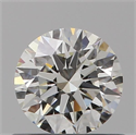 Diamante Natural 0.52 quilates, Redondo , Color J, claridad VS1 y certificado GIA