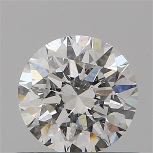 Foto Diamante Natural 0.50 quilates, Redondo , Color G, claridad SI2 y certificado IGI de