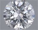 Natural Diamond 0.70 Carats, Round with Excellent Cut, F Color, I1 Clarity and Certified by GIA