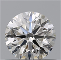 Natural Diamond 0.55 Carats, Round with Excellent Cut, H Color, VS1 Clarity and Certified by GIA