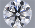 Natural Diamond 0.40 Carats, Round with Very Good Cut, E Color, VVS1 Clarity and Certified by GIA