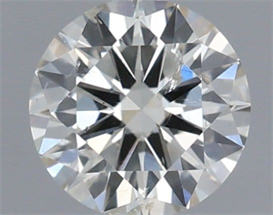 Picture of Natural Diamond 0.40 Carats, Round with Excellent Cut, H Color, SI2 Clarity and Certified by IGI