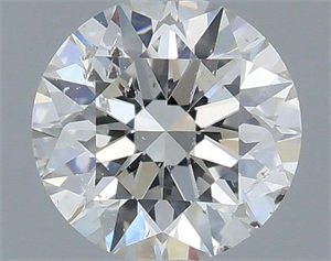 Foto Diamante Natural 0.51 quilates, Redondo , Color H, claridad SI2 y certificado IGI de