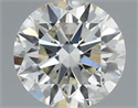 Natural Diamond 0.50 Carats, Round with Excellent Cut, I Color, SI2 Clarity and Certified by IGI