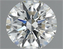 Natural Diamond 0.50 Carats, Round with Excellent Cut, I Color, SI2 Clarity and Certified by IGI