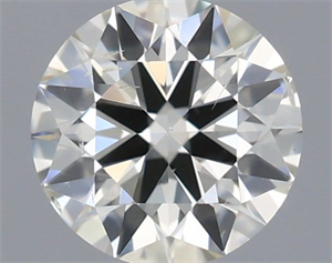 Picture of Natural Diamond 0.50 Carats, Round with Excellent Cut, I Color, SI2 Clarity and Certified by IGI