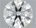 Natural Diamond 0.51 Carats, Round with Excellent Cut, I Color, SI2 Clarity and Certified by IGI