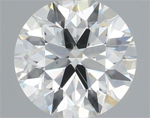 Picture of Natural Diamond 0.51 Carats, Round with Excellent Cut, I Color, SI2 Clarity and Certified by IGI