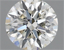 Natural Diamond 0.50 Carats, Round with Excellent Cut, I Color, SI2 Clarity and Certified by IGI