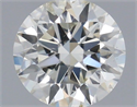 Natural Diamond 0.50 Carats, Round with Excellent Cut, I Color, SI2 Clarity and Certified by IGI