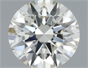 Natural Diamond 0.50 Carats, Round with Excellent Cut, J Color, SI2 Clarity and Certified by IGI