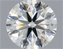 Natural Diamond 0.70 Carats, Round with Excellent Cut, I Color, VS1 Clarity and Certified by IGI