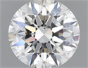 Natural Diamond 0.90 Carats, Round with Excellent Cut, J Color, SI1 Clarity and Certified by GIA