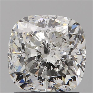 Foto Diamante Natural 1.50 quilates, Del cojín , Color G, claridad SI2 y certificado GIA de