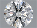 Natural Diamond 0.80 Carats, Round with Excellent Cut, I Color, SI2 Clarity and Certified by GIA