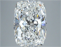 Natural Diamond 2.50 Carats, Cushion with  Cut, E Color, VS1 Clarity and Certified by GIA