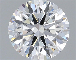 Picture of Lab Grown Diamond 1.39 Carats, Round with Ideal Cut, E Color, VVS2 Clarity and Certified by IGI