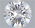 Del inventario de diamantes de laboratorio, 2.53 quilates, Redondo , Color E, claridad VS2 y certificado IGI