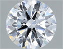 Del inventario de diamantes de laboratorio, 1.02 quilates, Redondo , Color D, claridad VVS2 y certificado IGI