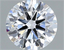 Del inventario de diamantes de laboratorio, 1.05 quilates, Redondo , Color D, claridad VVS2 y certificado IGI