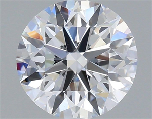 Picture of Lab Grown Diamond 1.13 Carats, Round with Excellent Cut, D Color, VS1 Clarity and Certified by IGI