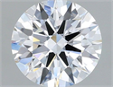 Del inventario de diamantes de laboratorio, 1.06 quilates, Redondo , Color E, claridad VS1 y certificado IGI