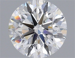 Picture of Lab Grown Diamond 1.40 Carats, Round with Excellent Cut, E Color, VS1 Clarity and Certified by IGI