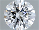 Del inventario de diamantes de laboratorio, 1.07 quilates, Redondo , Color D, claridad VVS2 y certificado IGI
