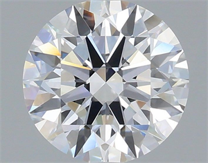 Picture of Lab Grown Diamond 2.07 Carats, Round with Ideal Cut, E Color, IF Clarity and Certified by IGI
