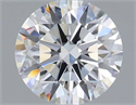 Del inventario de diamantes de laboratorio, 1.23 quilates, Redondo , Color D, claridad VVS2 y certificado IGI
