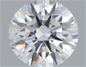 Del inventario de diamantes de laboratorio, 1.11 quilates, Redondo , Color E, claridad VS1 y certificado IGI