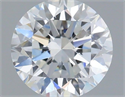 Del inventario de diamantes de laboratorio, 1.09 quilates, Redondo , Color E, claridad VS1 y certificado IGI