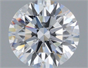 Del inventario de diamantes de laboratorio, 2.05 quilates, Redondo , Color E, claridad VVS1 y certificado IGI