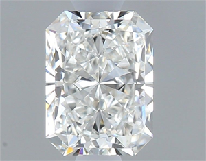 Picture of Natural Diamond 0.50 Carats, Radiant with  Cut, G Color, VS2 Clarity and Certified by GIA