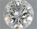 Diamante Natural 0.51 quilates, Redondo , Color H, claridad I1 y certificado IGI