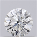 Diamante Natural 0.40 quilates, Redondo , Color H, claridad I1 y certificado GIA