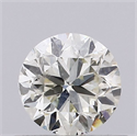 Diamante Natural 0.50 quilates, Redondo , Color L, claridad I1 y certificado GIA