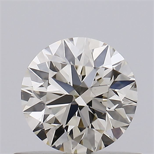 Foto Diamante Natural 0.52 quilates, Redondo , Color N, claridad VVS1 y certificado GIA de