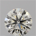Diamante Natural 0.70 quilates, Redondo , Color K, claridad VVS2 y certificado GIA
