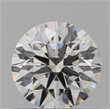 Natural Diamond 0.55 Carats, Round with Excellent Cut, F Color, VS1 Clarity and Certified by GIA