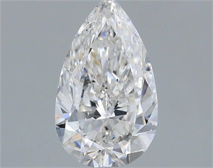 Picture of Natural Diamond 0.70 Carats, Pear with  Cut, G Color, SI2 Clarity and Certified by GIA