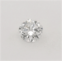 Natural Diamond 0.50 Carats, Round with Very Good Cut, D Color, SI1 Clarity and Certified by IGI