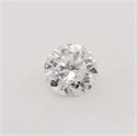 Natural Diamond 0.50 Carats, Round with Very Good Cut, H Color, VVS1 Clarity and Certified by IGI