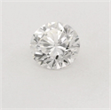 Natural Diamond 0.50 Carats, Round with Very Good Cut, H Color, VVS1 Clarity and Certified by IGI