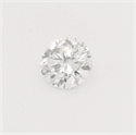 Natural Diamond 0.70 Carats, Round with Very Good Cut, H Color, SI2 Clarity and Certified by IGI