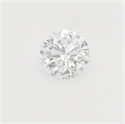 Natural Diamond 0.71 Carats, Round with Very Good Cut, D Color, SI2 Clarity and Certified by IGI