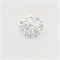 Natural Diamond 0.71 Carats, Round with Very Good Cut, E Color, SI2 Clarity and Certified by IGI